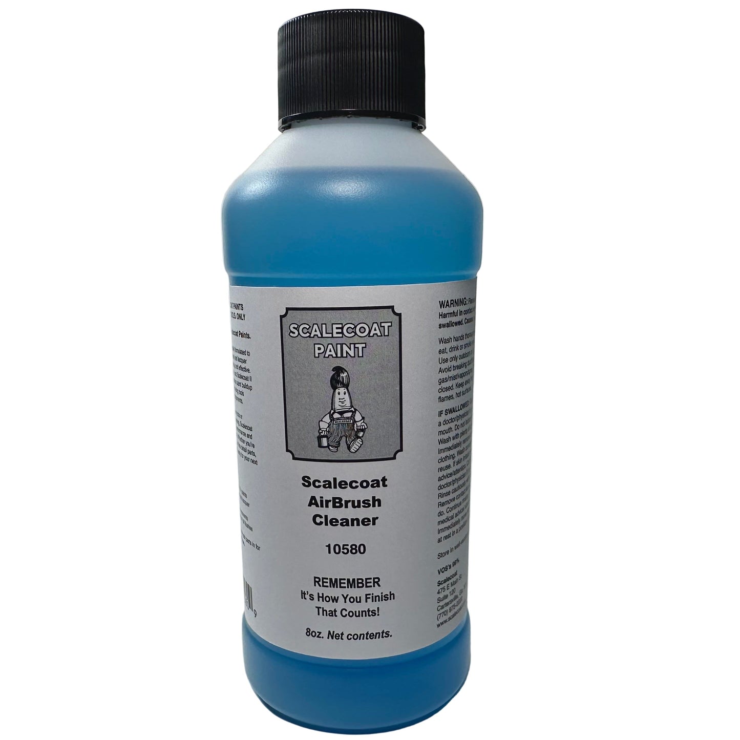 Scalecoat Airbrush Cleaner 8oz Bottle 10580