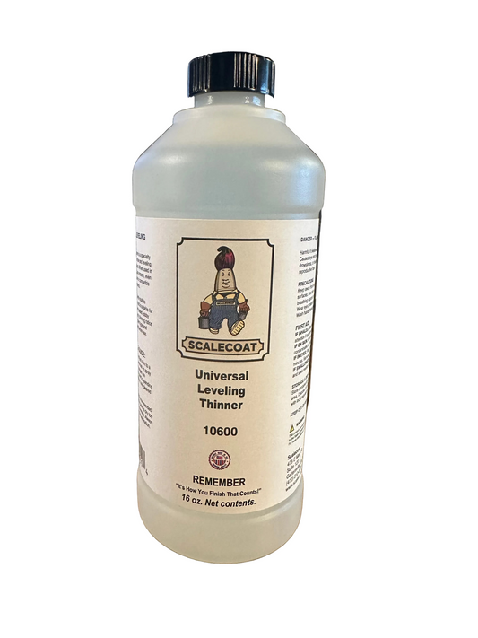 Scalecoat Universal Leveling Thinner 16oz Bottle - 10600