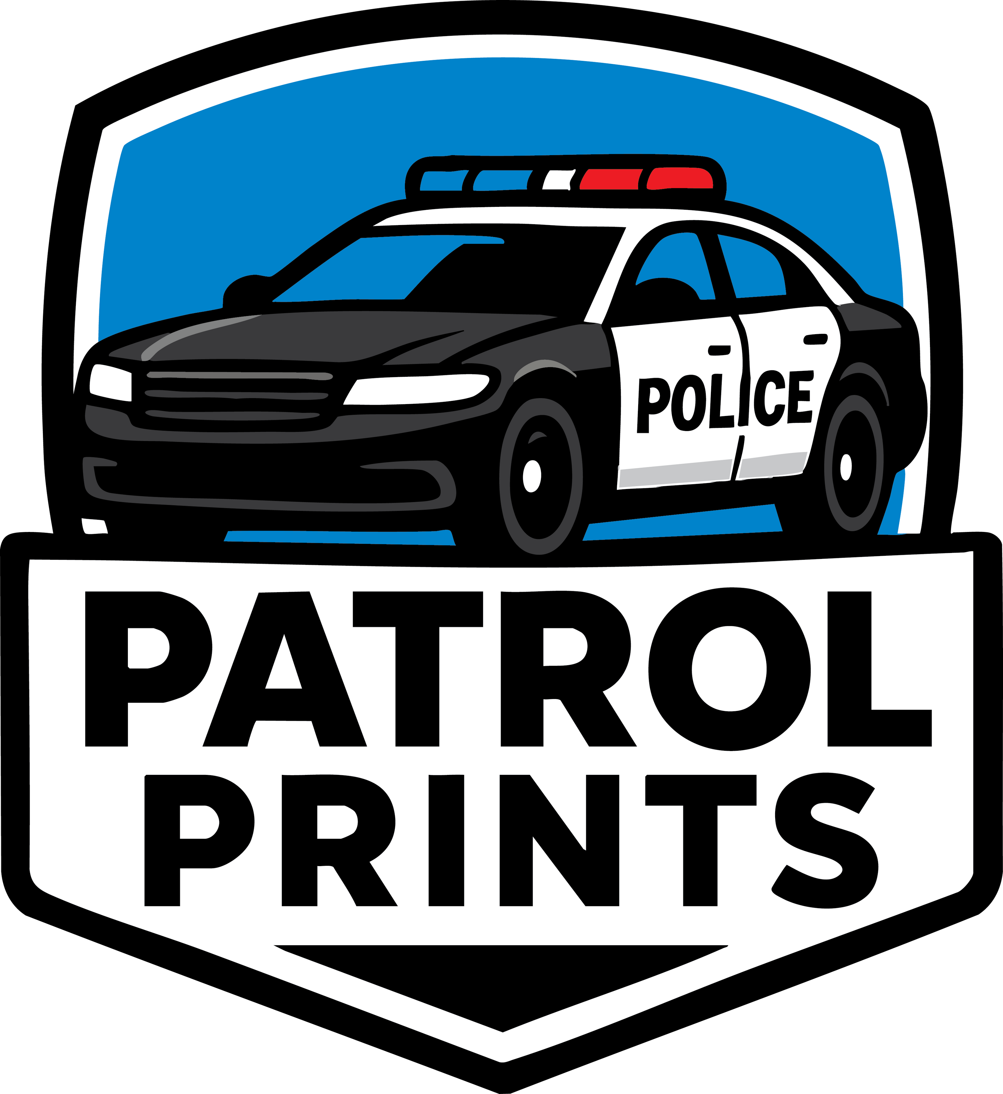 Patrol Prints Custom Police Car Decals 